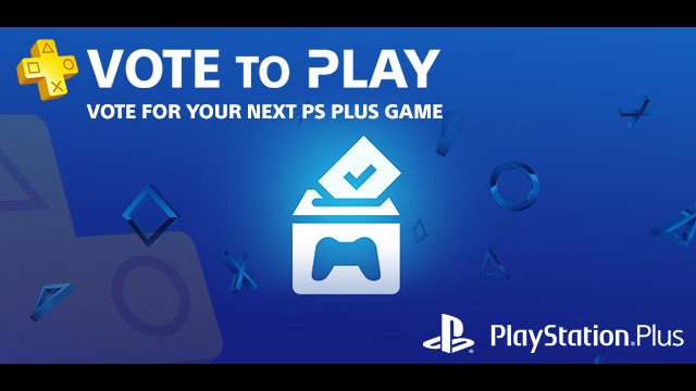 キミの1票が次の｢フリープレイ｣タイトルを決める！ PS Plusの新機能「Vote to Play｣をPS4™にて提供開始！
