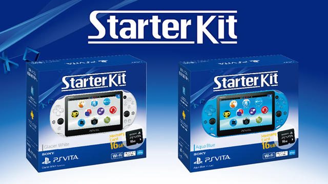 メモリーカード16GBがついてお得！ ｢PlayStation®Vita Starter