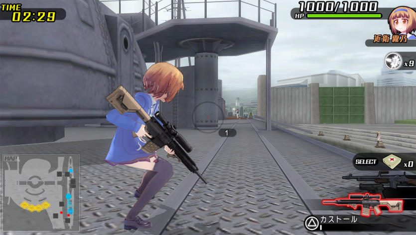 巨大兵器も続々登場 女の子 銃器のps Vita バレットガールズ2 最新情報 Playstation Blog 日本語