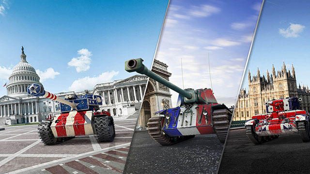 戦車運用100周年記念で『World of Tanks』に米・英・仏のヒーロー車輌が登場！ 期間限定で販売中！