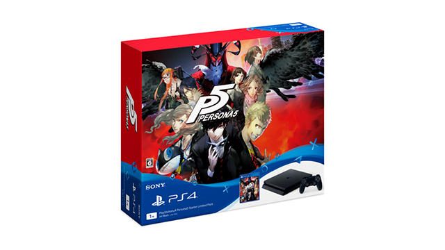 ｢PlayStation®4 Persona5 Starter Limited Pack｣数量限定で2016年9月15日に発売決定！