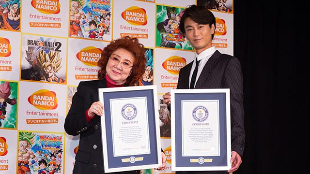 "レジェンド"野沢雅子さんが世界一に認定!! 23年間の｢ドラゴンボール｣ゲームの声優出演でギネス世界記録