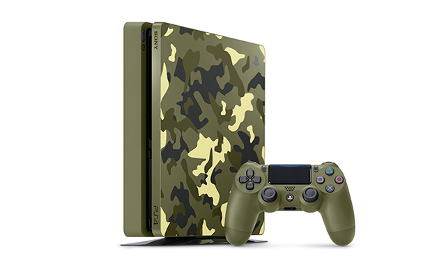 【おまけ付き新品】　限定色　CODWW2 PS4 ワイヤレスコントローラー