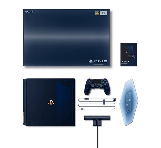 特別デザインの｢PlayStation®4 Pro 500 Million Limited Edition｣を8月 