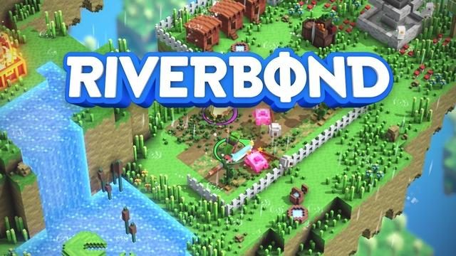 撃ったり斬ったりしながらボクセル世界を探索するインディーズのクロスオーバーゲーム『Riverbond』が登場