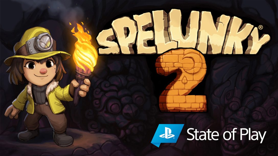『Spelunky 2』、9月15日にPS4®でリリース。月へと向かう準備をして、次世代の洞くつ探検家たちに会おう