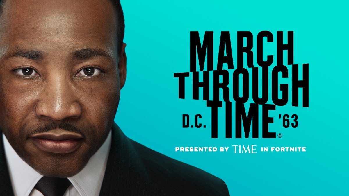 Fortnite - Celebrate MLK: TIME Studios Presents March Through Time in  Fortnite | PS4