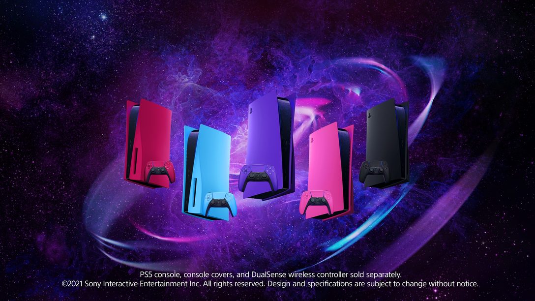 PS5™用カバーとDualSense™ ワイヤレスコントローラー新色を2022年1月27日/1月14日より順次発売！