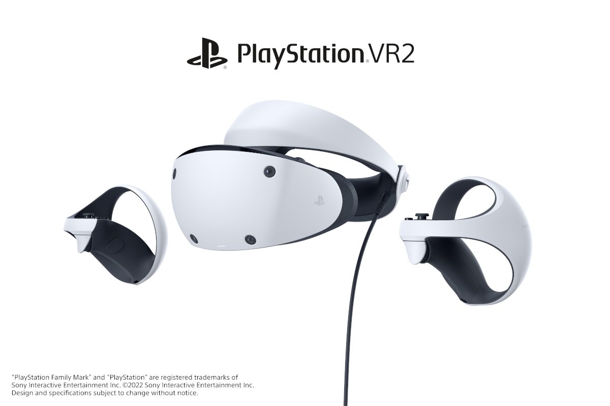 PlayStation®VR2とPlayStation VR2 Sense™コントローラーのデザインを