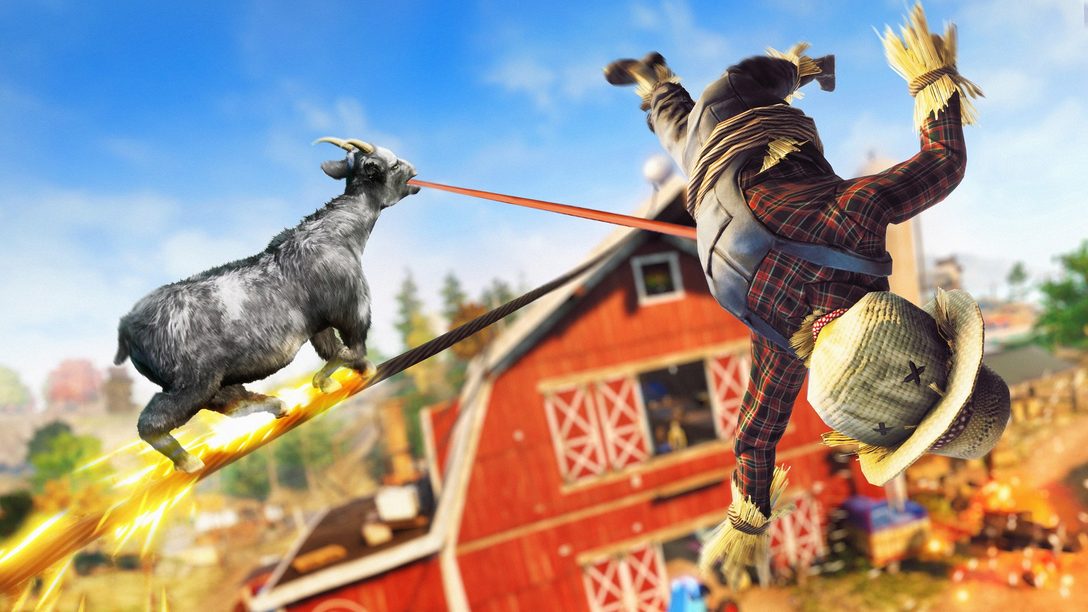 PS5™『Goat Simulator 3』が今秋登場！ ヤギシミュレーター待望の完全新作をチェック！