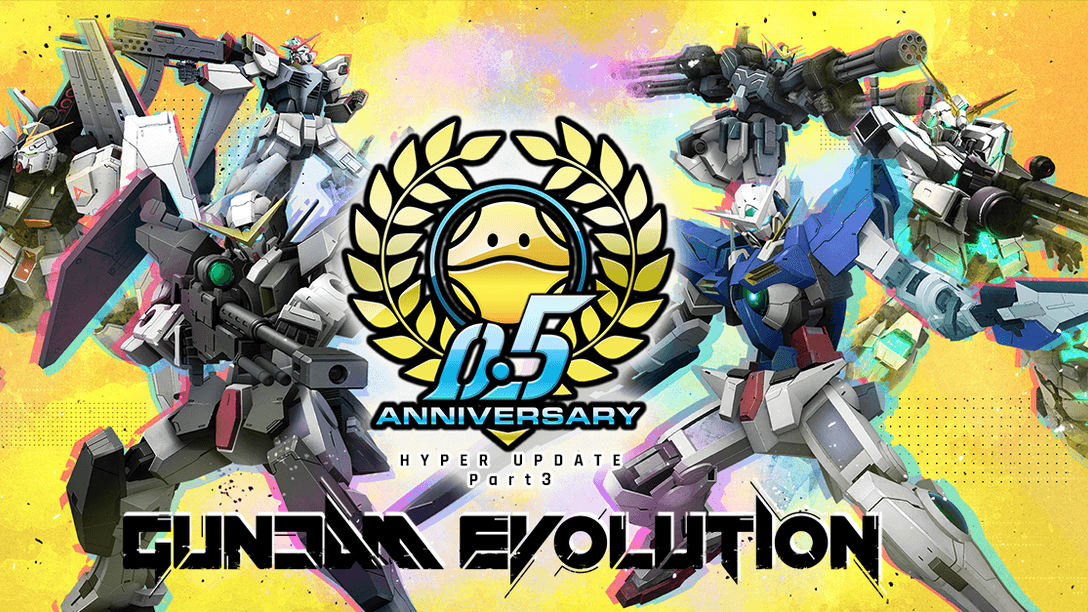 PS5®/PS4®『GUNDAM EVOLUTION』の“ハーフアニバーサリー”が本日開始！ 新機体や新ルールのMAPも登場！