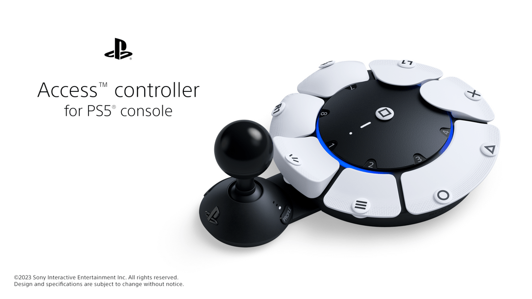 PlayStation®5用アクセシビリティコントローラーキット「Access™ コントローラー」の新たな製品画像とUIを初公開！