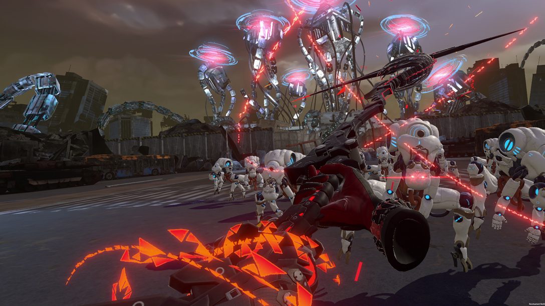 PS VR2『SOUL COVENANT』プレイレビュー！ 仲間の亡骸で作った武器を手に、暴走するAIの機械兵団から世界を守れ！