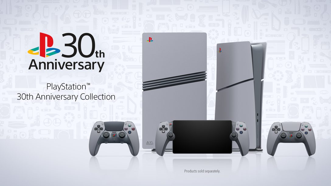 PlayStation®30周年を懐かしいデザインで祝う特別モデルのPS5®が登場！