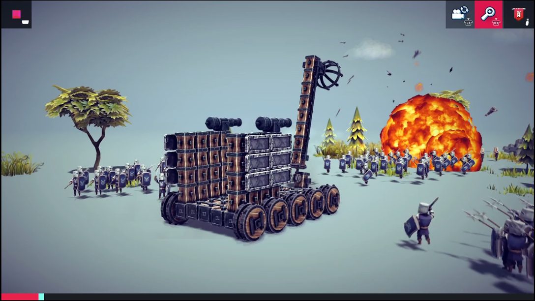 『Besiege - ビシージ -』プレイレビュー！ 物理演算ベースのビルド＆シミュレーションで最強マシンを作り上げよう！