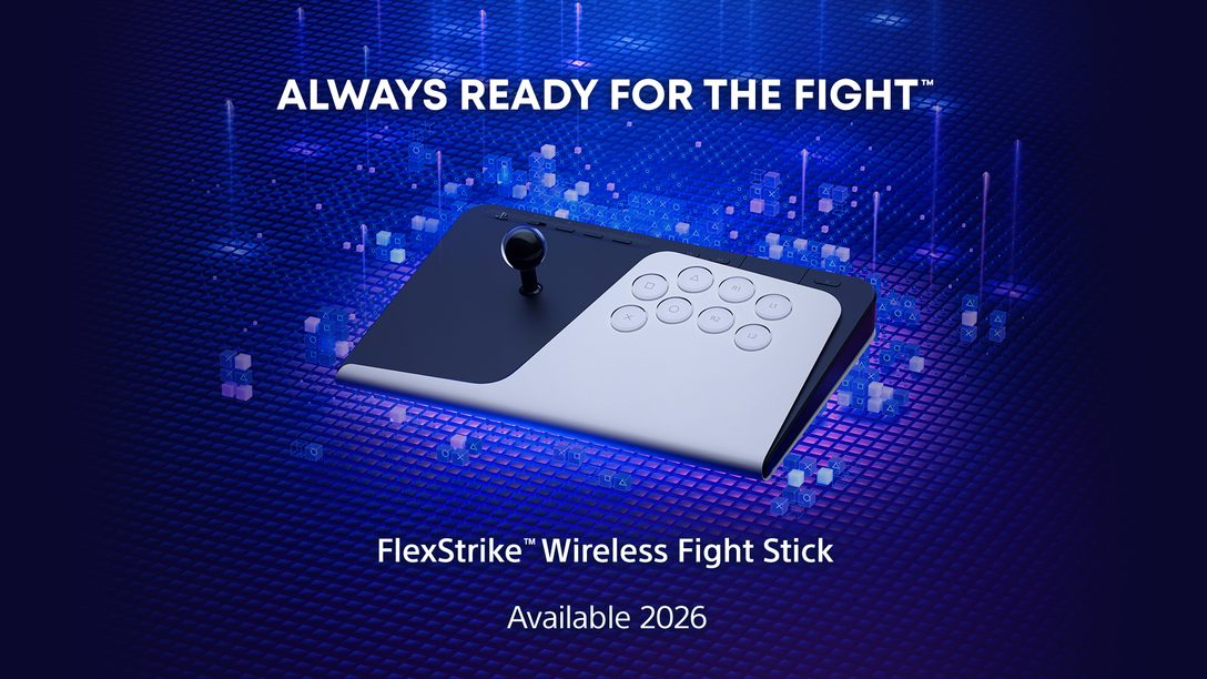 PlayStation®初の格闘ゲーム用コントローラー「FlexStrike™ ワイヤレスファイトスティック」の新情報を公開!