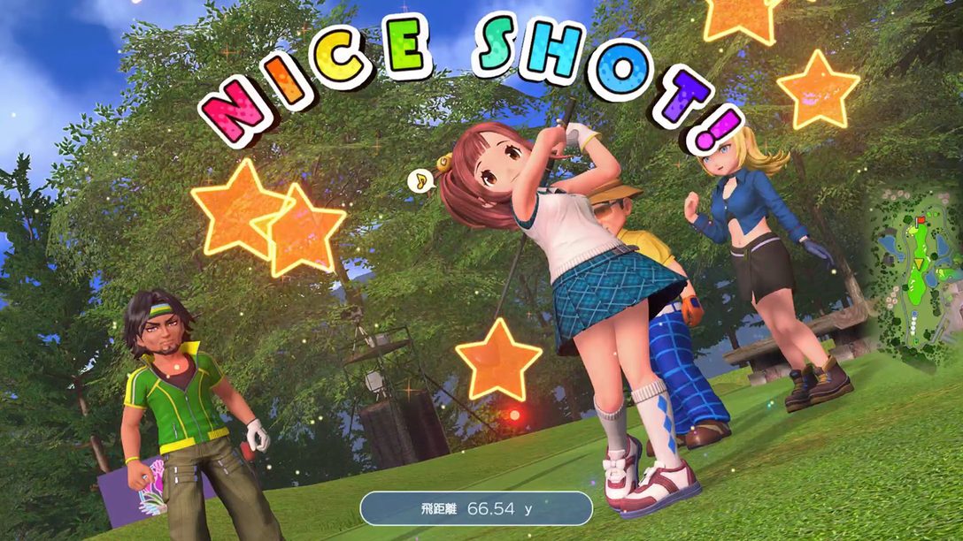 『みんなのGOLF WORLD』明日9月4日発売! スピン入力が簡単な新操作やユニークな対戦モードでゴルフがもっと面白く!