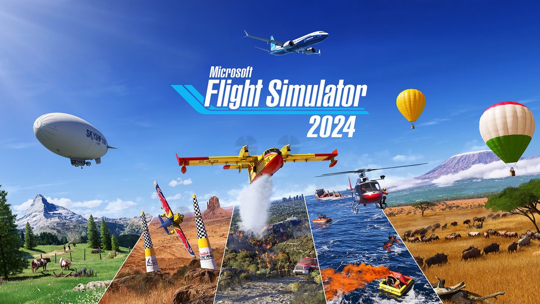 世界最高峰のフライトシミュレーター『Microsoft Flight Simulator 2024』が12月8日にPS5®に登場！