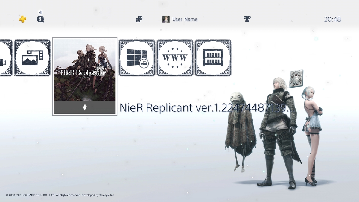 PS4®『NieR Replicant ver.1.22474487139…』の初回生産特典＆早期 