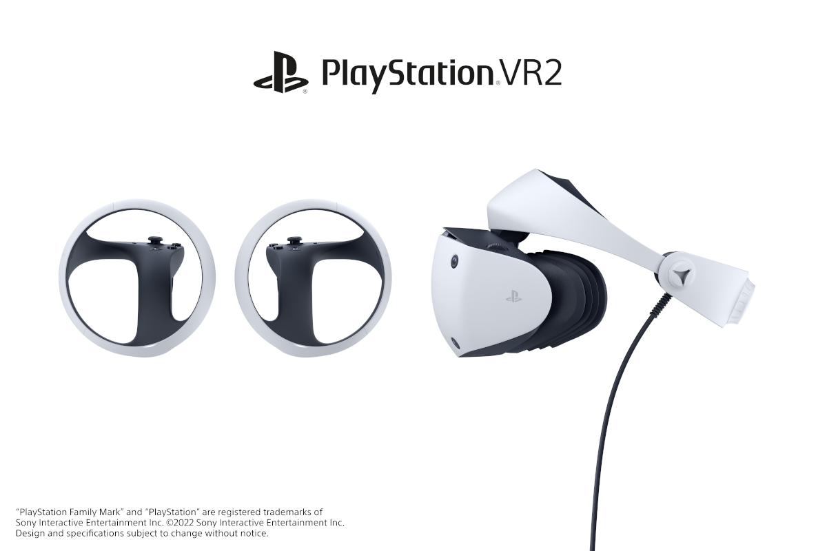 PlayStation®VR2とPlayStation VR2 Sense™コントローラーのデザインを 